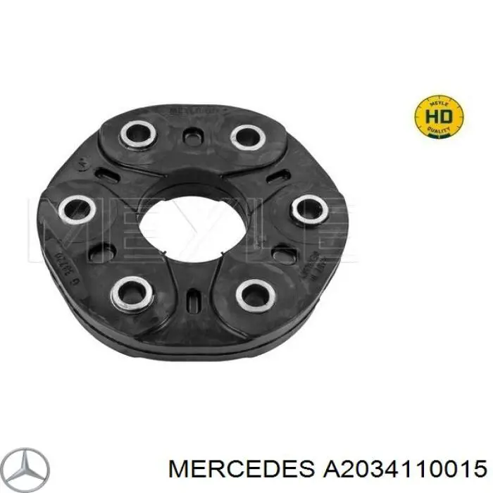 A2034110015 Mercedes Przegub elastyczny wału przedni/tylny