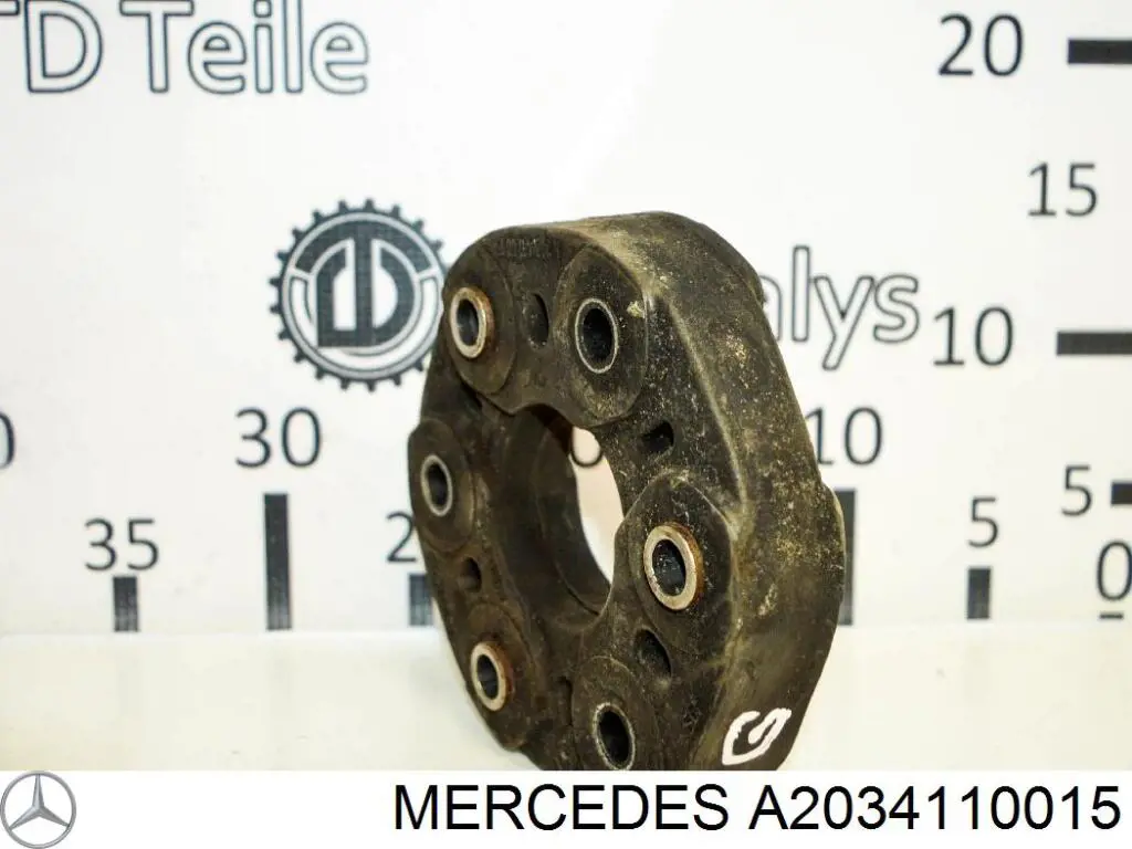 Przegub elastyczny wału przedni/tylny Mercedes A2034110015 cena, od 52,78 USD