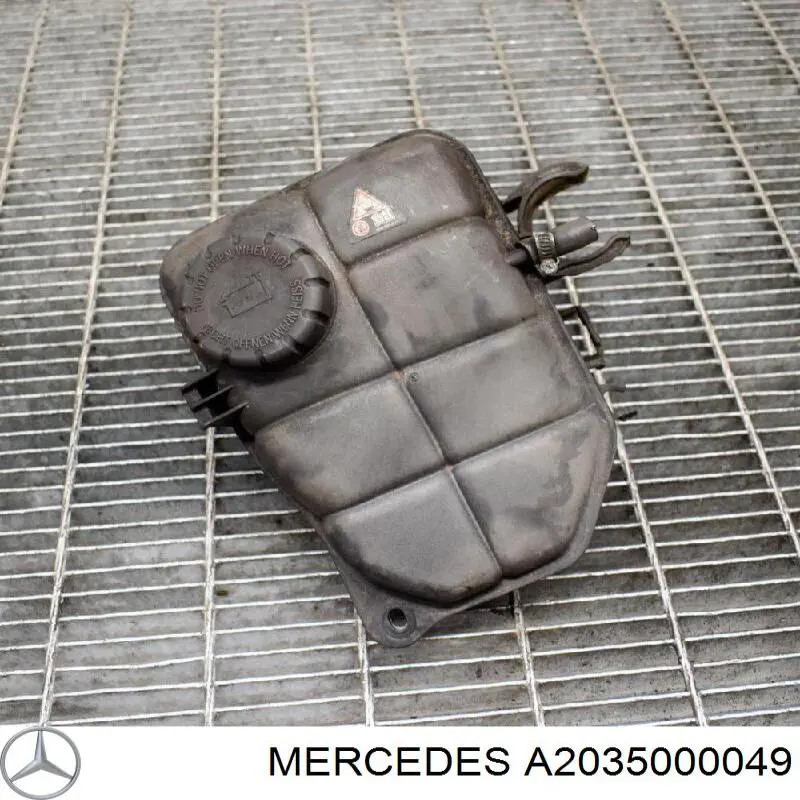 Do koszyka A2035000049 Mercedes Zbiorniczek wyrównawczy układu chłodzenia