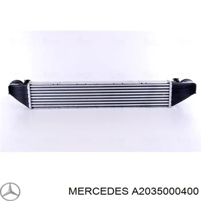 Chłodnica intercoolera Mercedes A2035000400 cena, od 110,16 USD