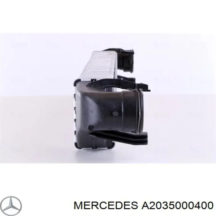 A2035000400 Mercedes Chłodnica intercoolera