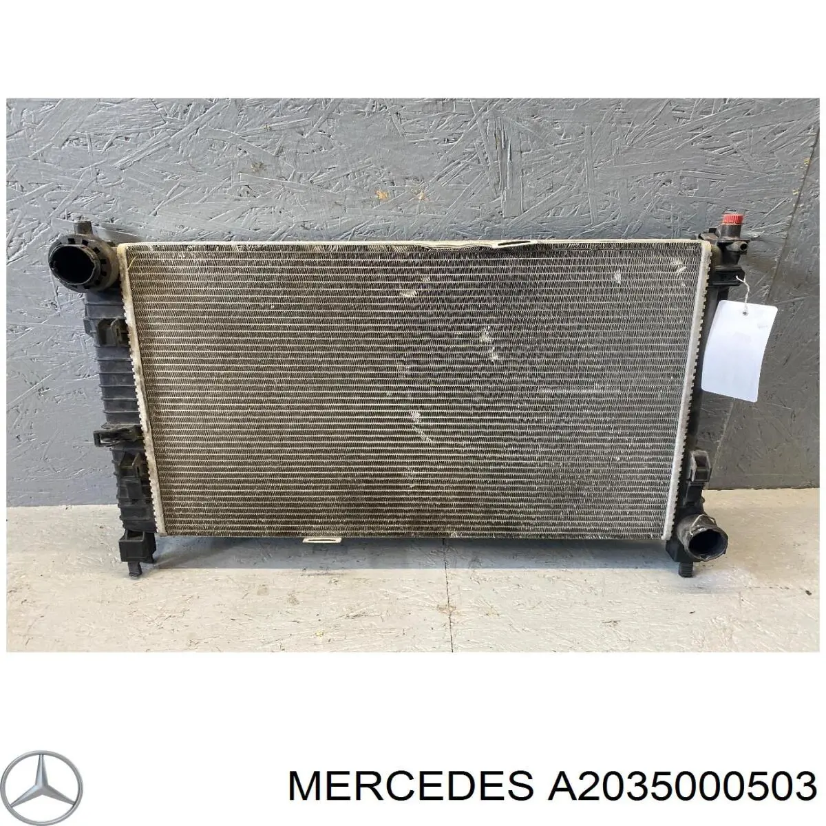 A2035000503 Mercedes Chłodnica silnika