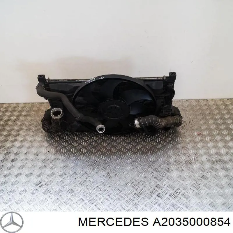Do koszyka A2035000854 Mercedes Chłodnica klimatyzacji