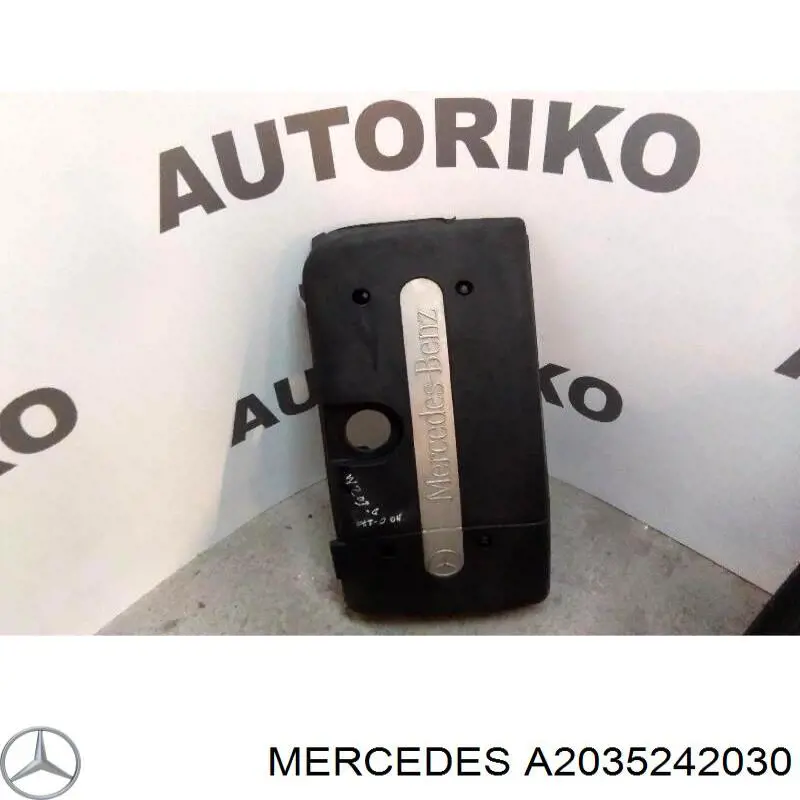 Do koszyka A2035242030 Mercedes Osłona silnika, miski (przedziału silnika)