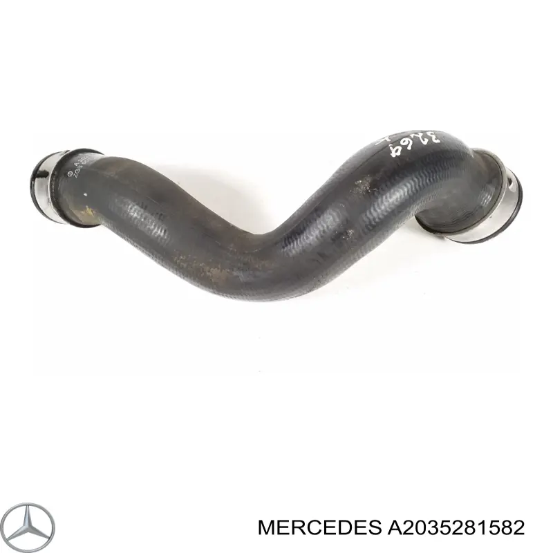 Przewód (króciec) intercoolera Mercedes A2035281582 cena, od 50,98 USD