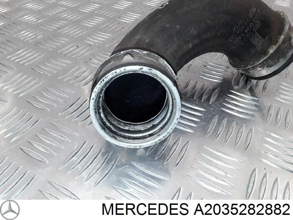 Do koszyka A2035282882 Mercedes Przewód (króciec) intercoolera