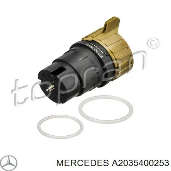 Złącze automatycznej skrzyni biegów Mercedes A2035400253 cena, od 11,17 USD