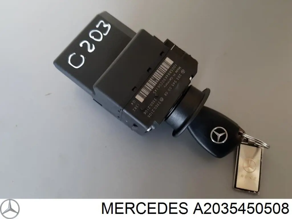 Stacyjka zapłonowa Mercedes A2035450508 cena, od 147,12 USD