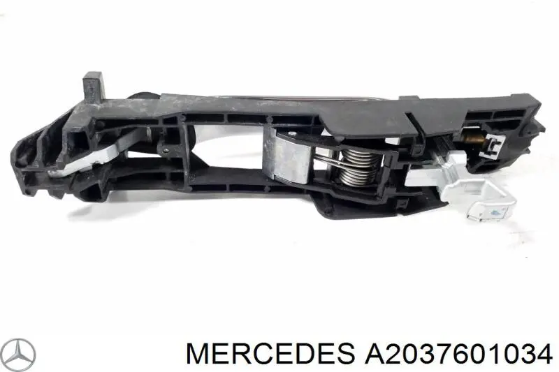 A2037601034 Mercedes Pałąk zewnętrznej klamki drzwi tylnych prawych