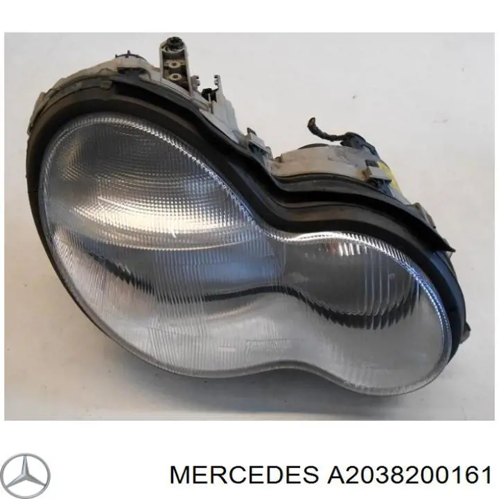 A2038200161 Mercedes reflektor lewy