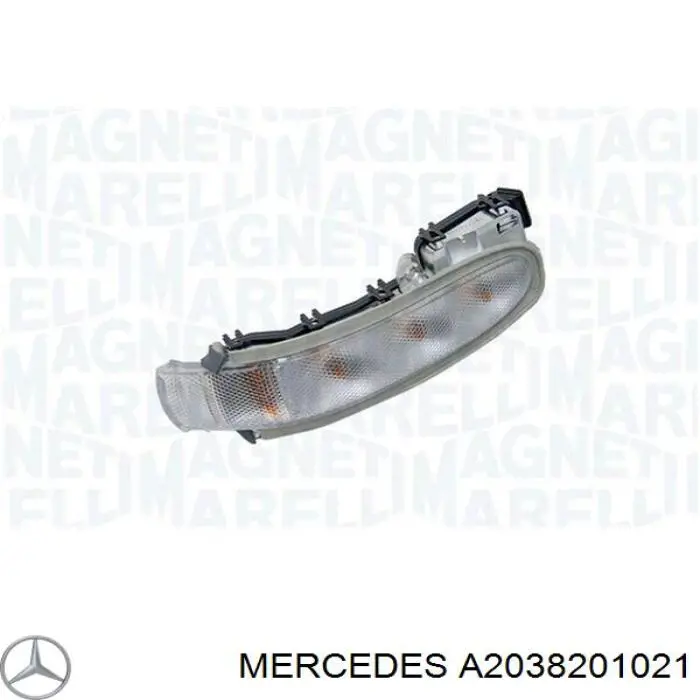 A2038201021 Mercedes Kierunkowskaz lusterka prawy
