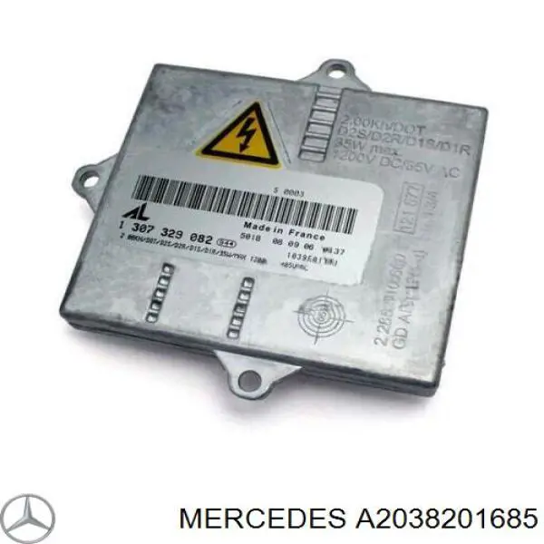 Ksenon, sterownik Mercedes A2038201685 cena, od 98,75 USD