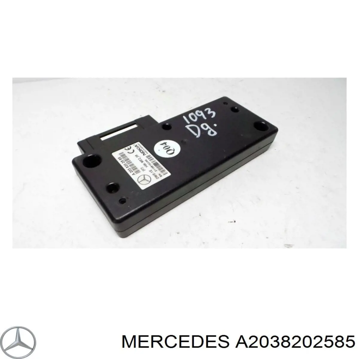 Blok sterowania telefonem Mercedes A2038202585 cena, od 39,16 USD