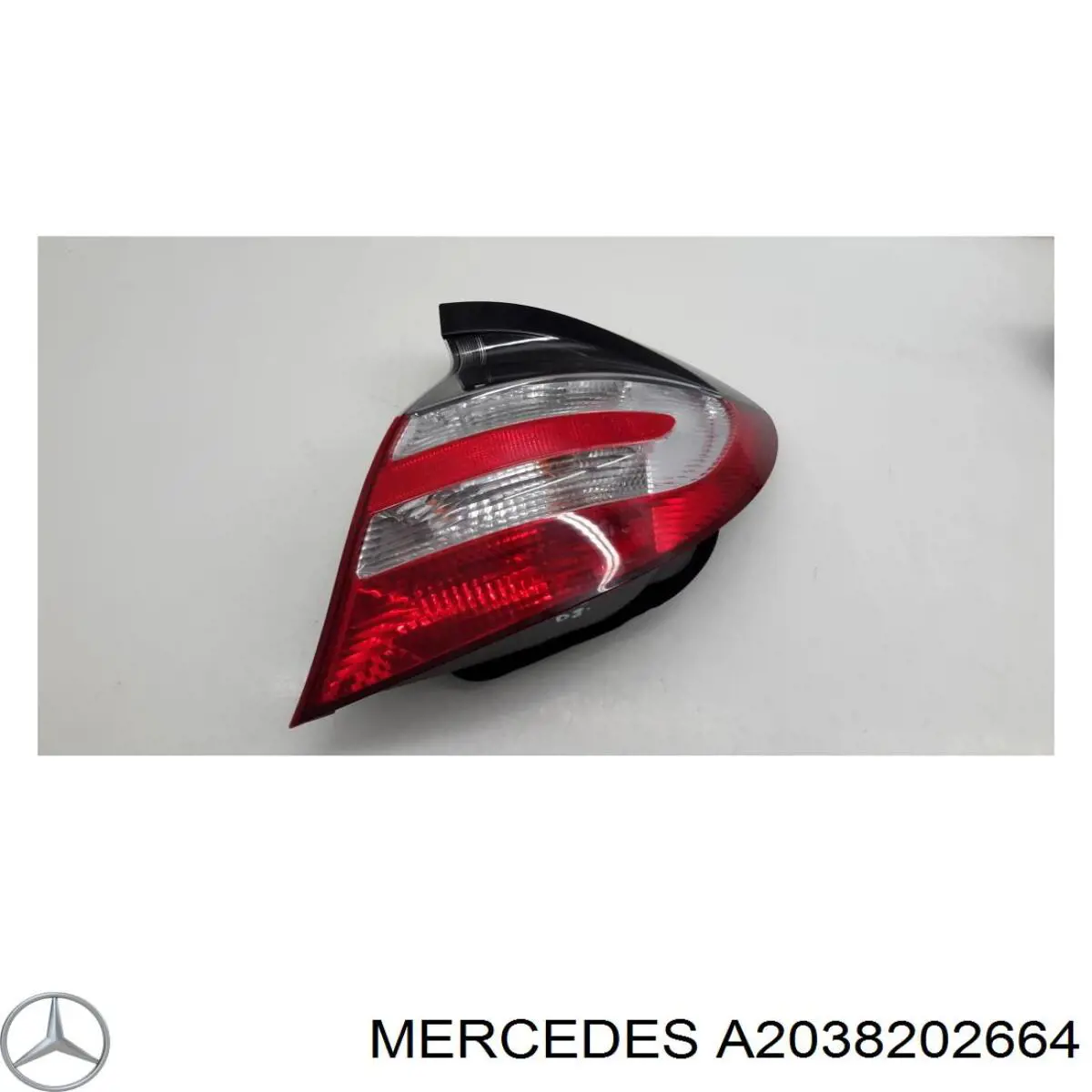 A2038202664 Mercedes Lampa zespolona tylna prawa