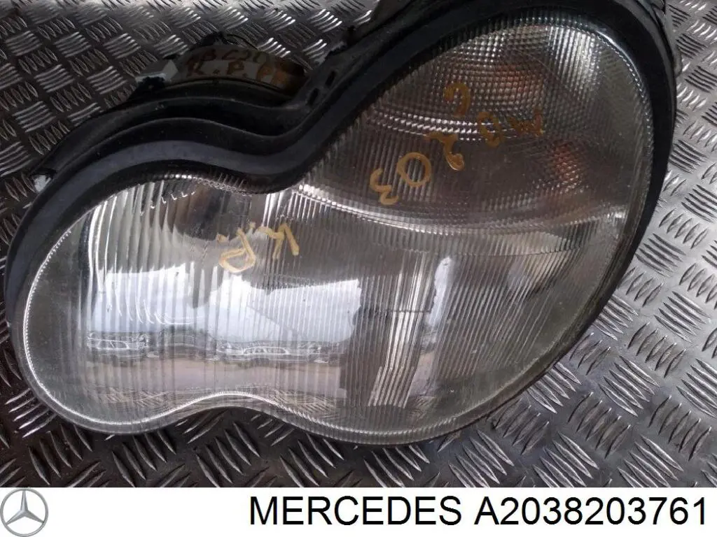 A2038203761 Mercedes Reflektor lewy