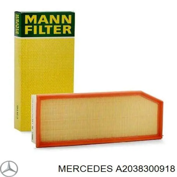A2038300918 Mercedes Filtr kabiny