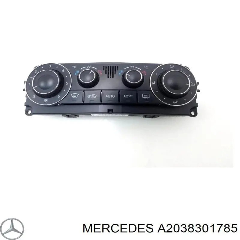 Do koszyka Sterownik trybów ogrzewania/klimatyzacji Mercedes C  S203