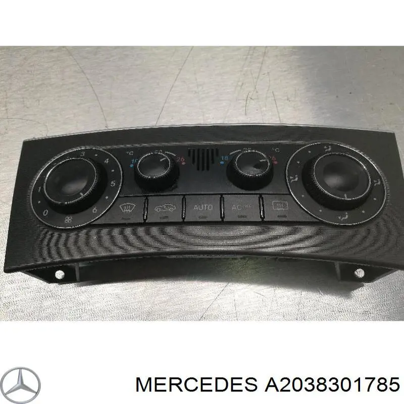  Sterownik trybów ogrzewania/klimatyzacji Mercedes C 
