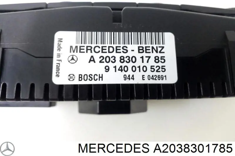 Sterownik trybów ogrzewania/klimatyzacji Mercedes C 