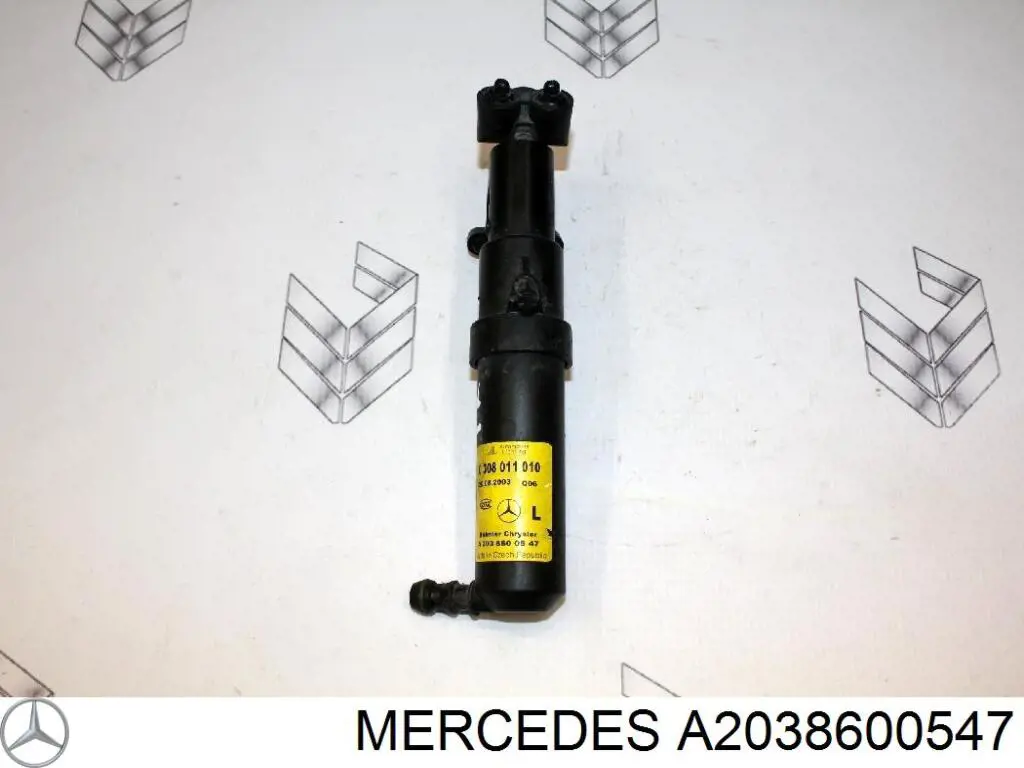 Dysza spryskiwacza reflektora przedniego lewego Mercedes A2038600547 cena, od 25,12 USD