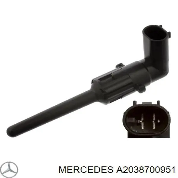 A2038700951 Mercedes Czujnik poziomu płynu chłodzącego w zbiorniku
