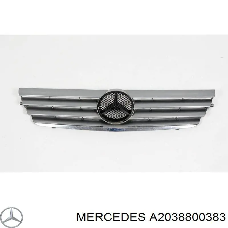 A2038800383 Mercedes Atrapa chłodnicy