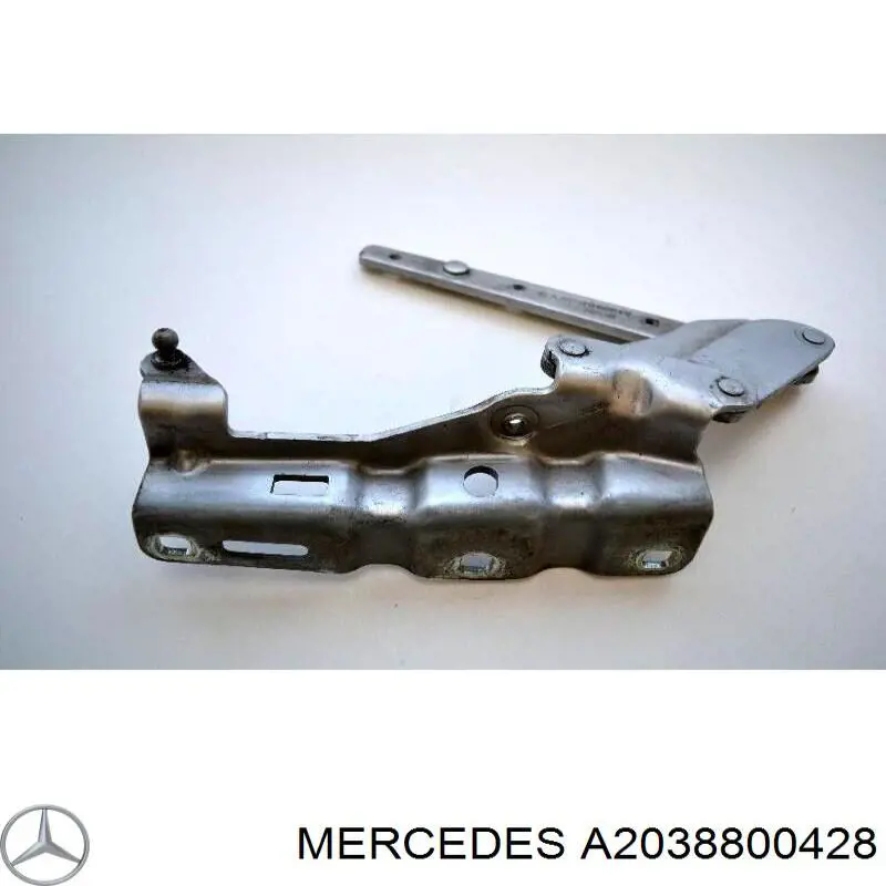 Do koszyka A2038800428 Mercedes Zawias maski prawy