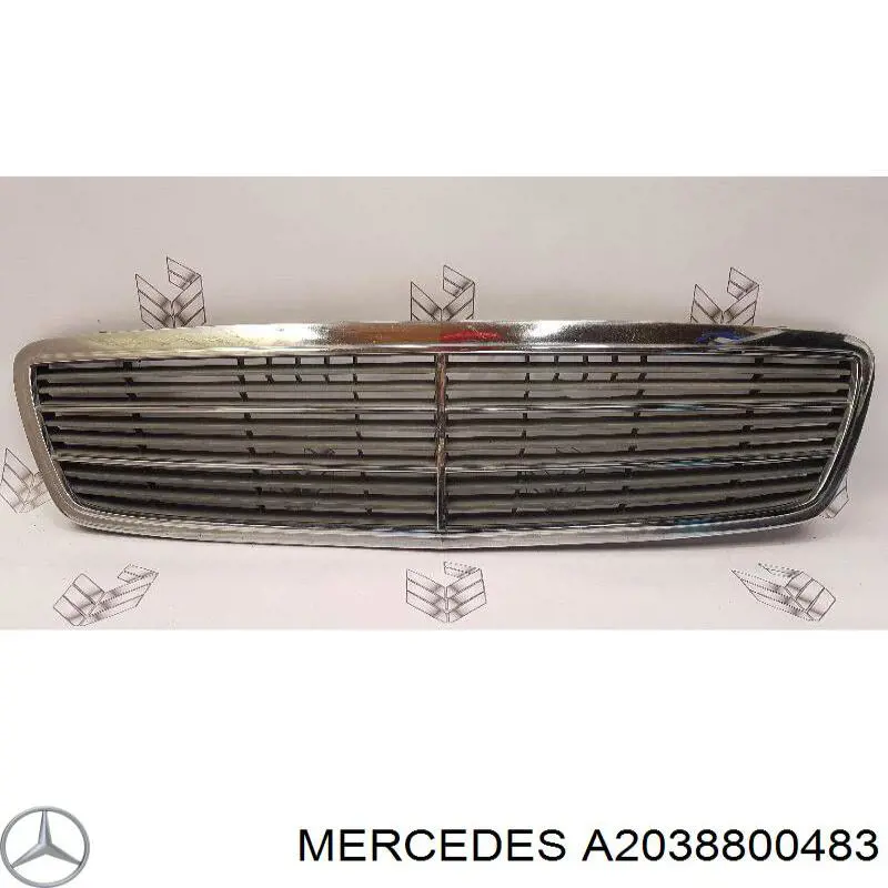 A2038800483 Mercedes Atrapa chłodnicy