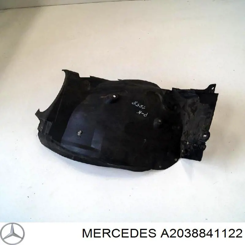 Nadkole błotnika przedniego lewe tylne Mercedes A2038841122 cena, od 23,32 USD