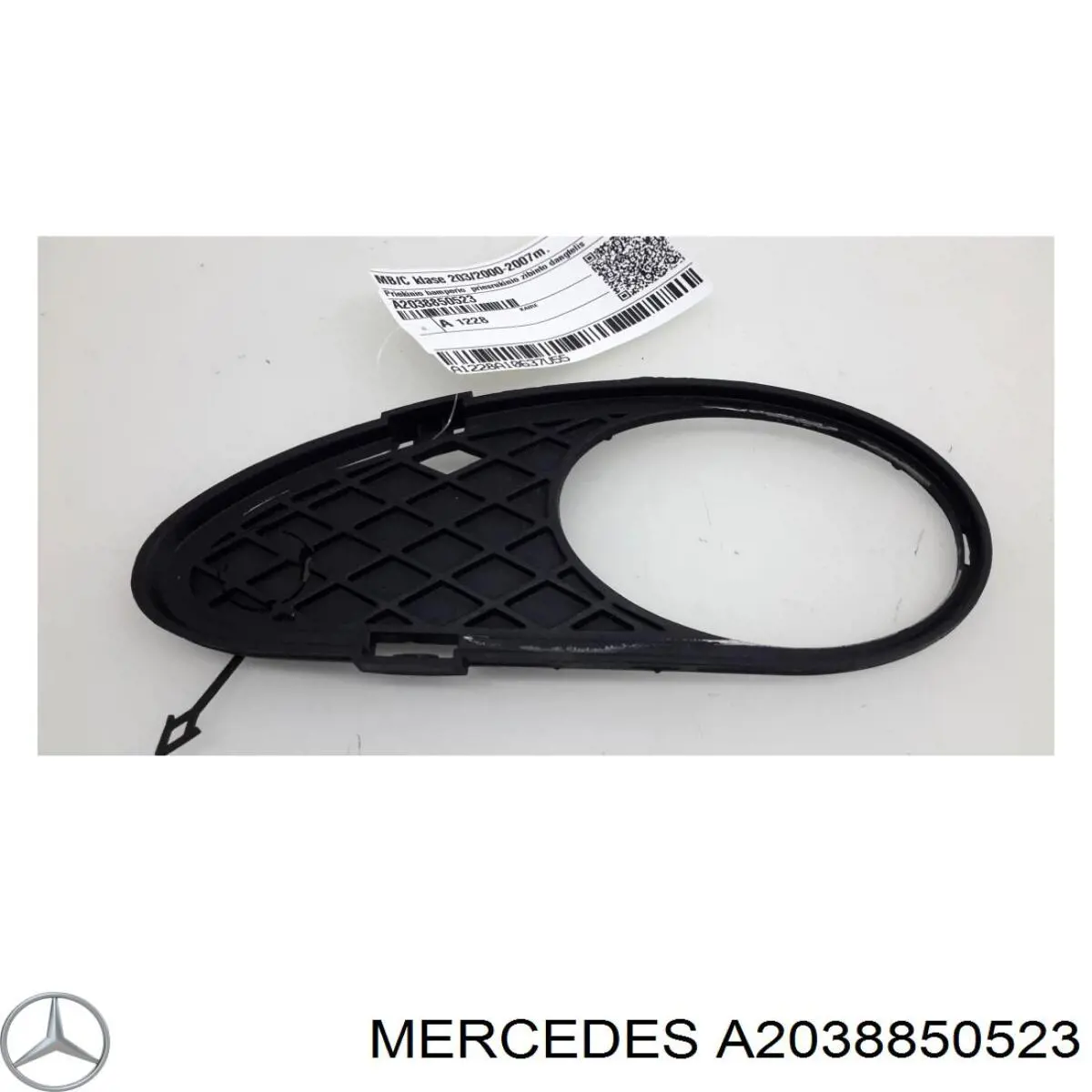 A2038850523 Mercedes kratka zderzaka przedniego lewa