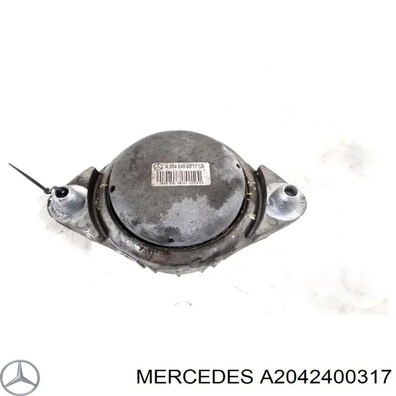 A2042400317 Mercedes Poduszka (podpora) silnika prawa