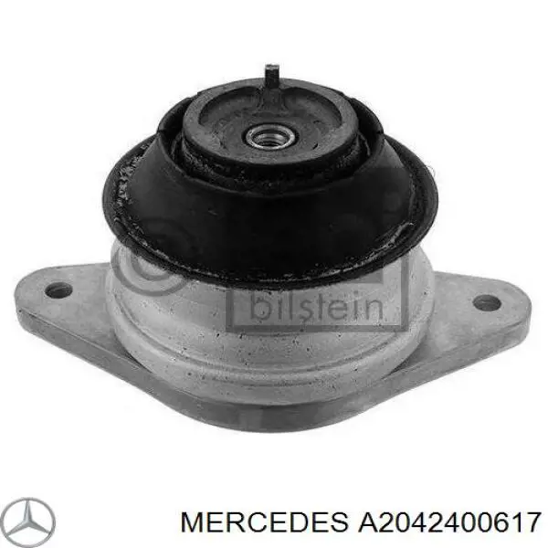 Poduszka (podpora) silnika lewa Mercedes A2042400617 cena, od 71,19 USD