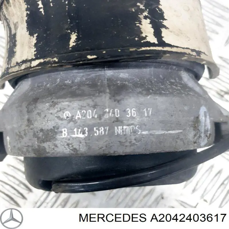 Do koszyka A2042403617 Mercedes Poduszka (podpora) silnika lewa