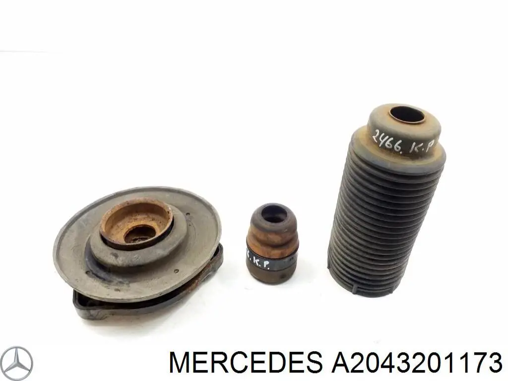 Do koszyka A2043201173 Mercedes Poduszka amortyzatora przedniego