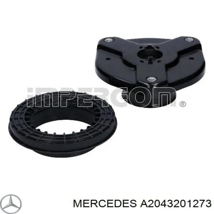 Poduszka amortyzatora przedniego Mercedes A2043201273 cena, od 40,15 USD