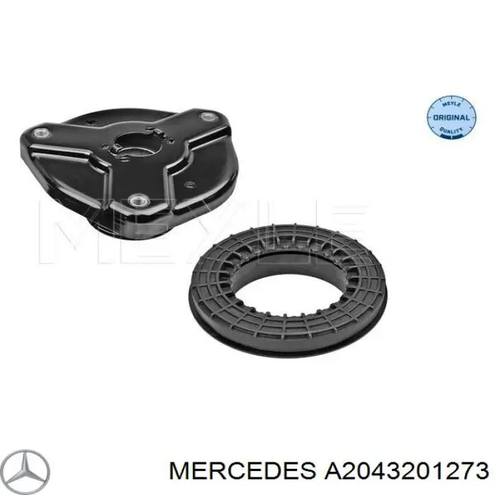 Poduszka amortyzatora przedniego Mercedes A2043201273 cena, od 39,70 USD