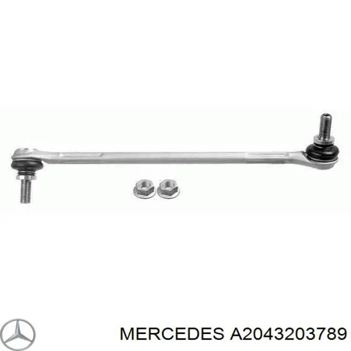 Łącznik stabilizatora przedniego lewy Mercedes A2043203789 cena, od 15,68 USD
