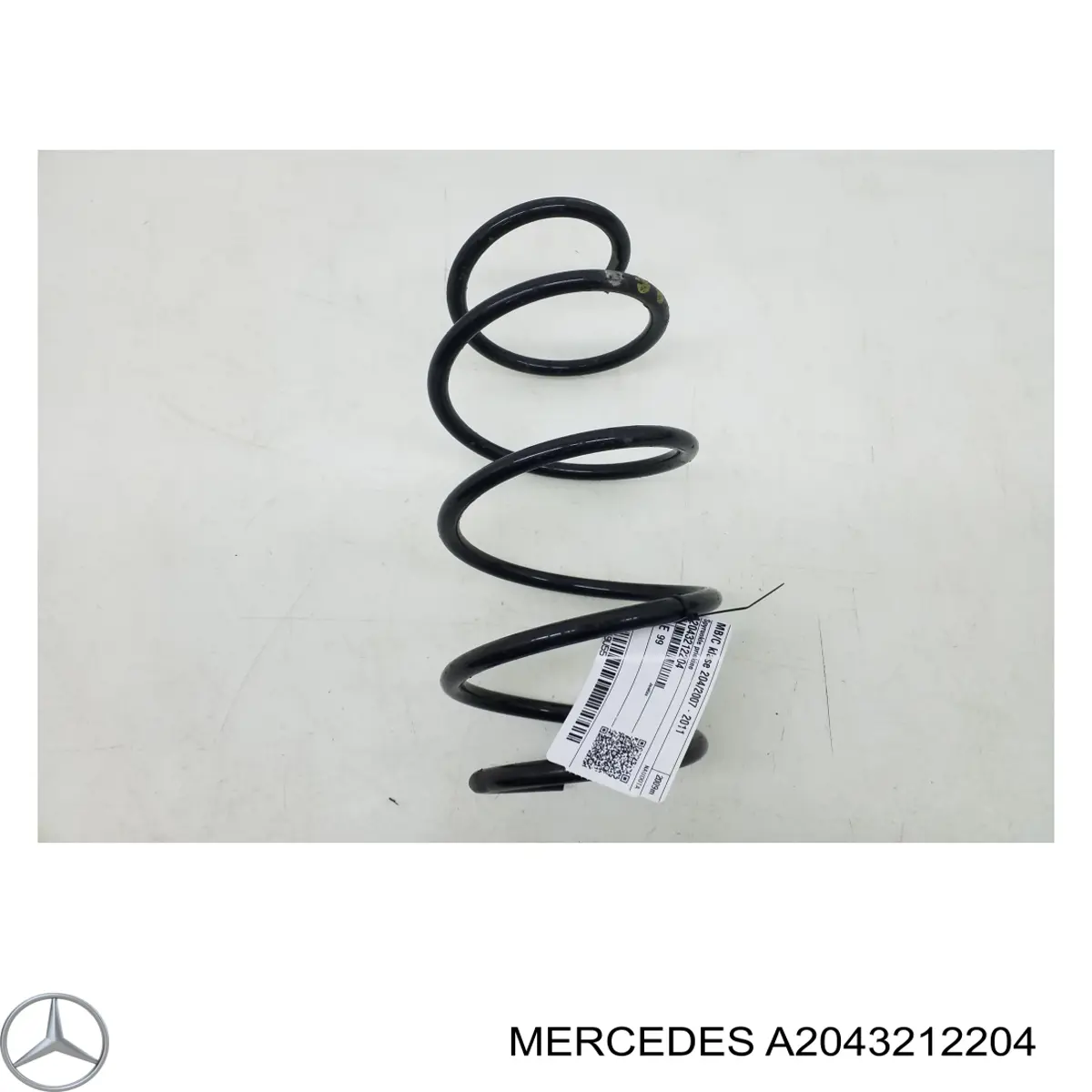 Do koszyka A2043212204 Mercedes Sprężyna przednia