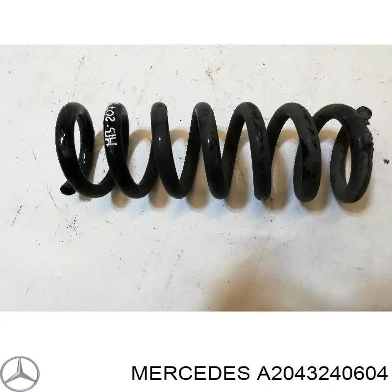 A2043240604 Mercedes Sprężyna tylna