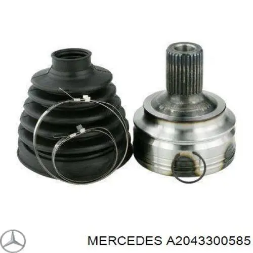 A2043300585 Mercedes Osłona przegubu homokinetycznego półosi przedniej zewnętrzna