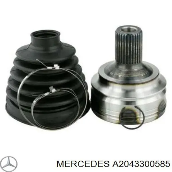 Osłona przegubu homokinetycznego półosi przedniej zewnętrzna Mercedes A2043300585 cena, od 25,49 USD