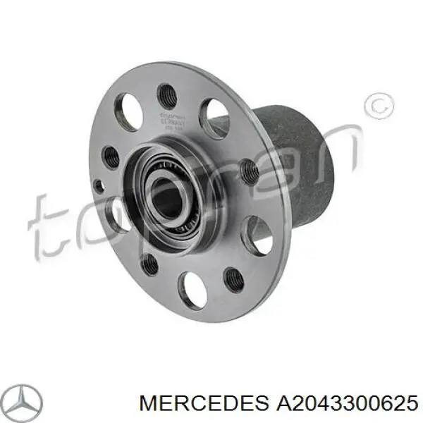 A2043300625 Mercedes Piasta przednia