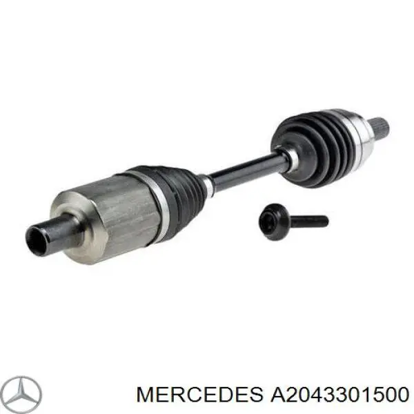 A2043301500 Mercedes Półoś napędowa przednia lewa