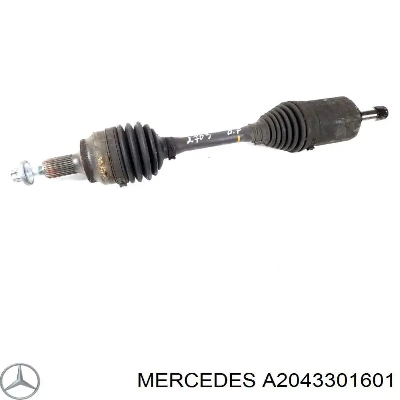 A2043301600 Mercedes Półoś napędowa przednia prawa