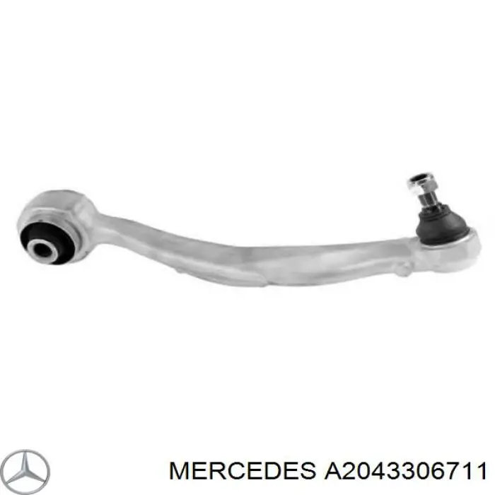 Do koszyka A2043306711 Mercedes Wahacz zawieszenia przedniego dolny lewy