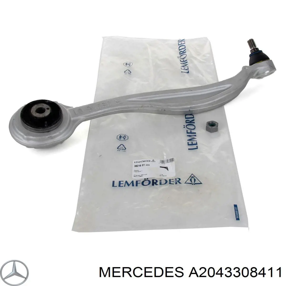 A2043308411 Mercedes Wahacz zawieszenia przedniego prawy górny