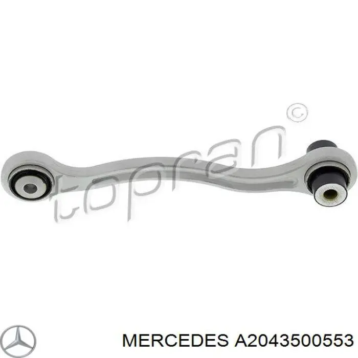 Wahacz poprzeczny zawieszenia tylnego lewy Mercedes A2043500553 cena, od 45,97 USD