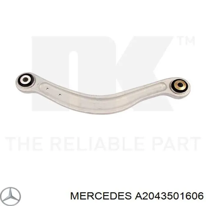 A2043501606 Mercedes Wahacz  zawieszenia tylnego górny prawy