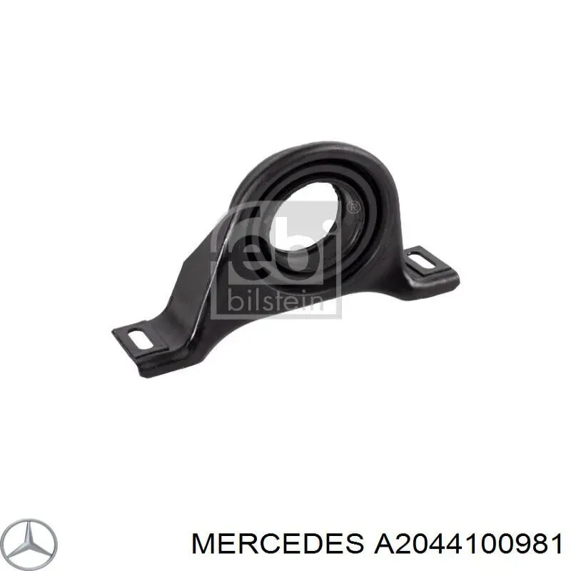 Do koszyka A2044100981 Mercedes Łożysko podwieszane wału Cardana