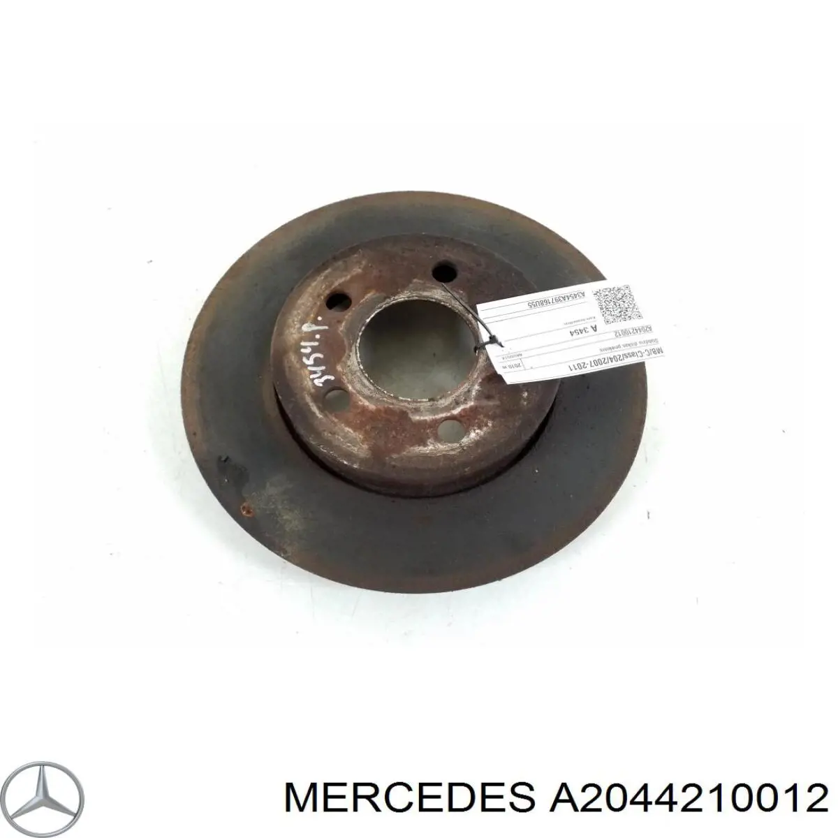 Tarcza hamulcowa przednia Mercedes A2044210012 cena, od 56,28 USD